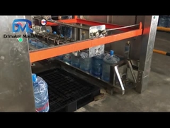 Macchina di trasporto con palette automatica per acqua in bottiglia Palletizer dell'acqua del barilotto da 5 galloni la grande